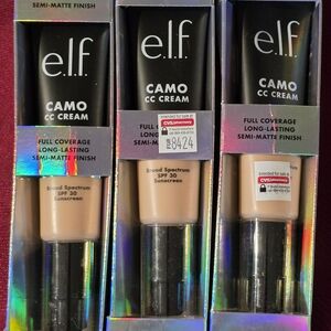 e.l.f. Camo CC Cream - Light/Medium Shades FAIR 150C-Cool With Peach Undertones